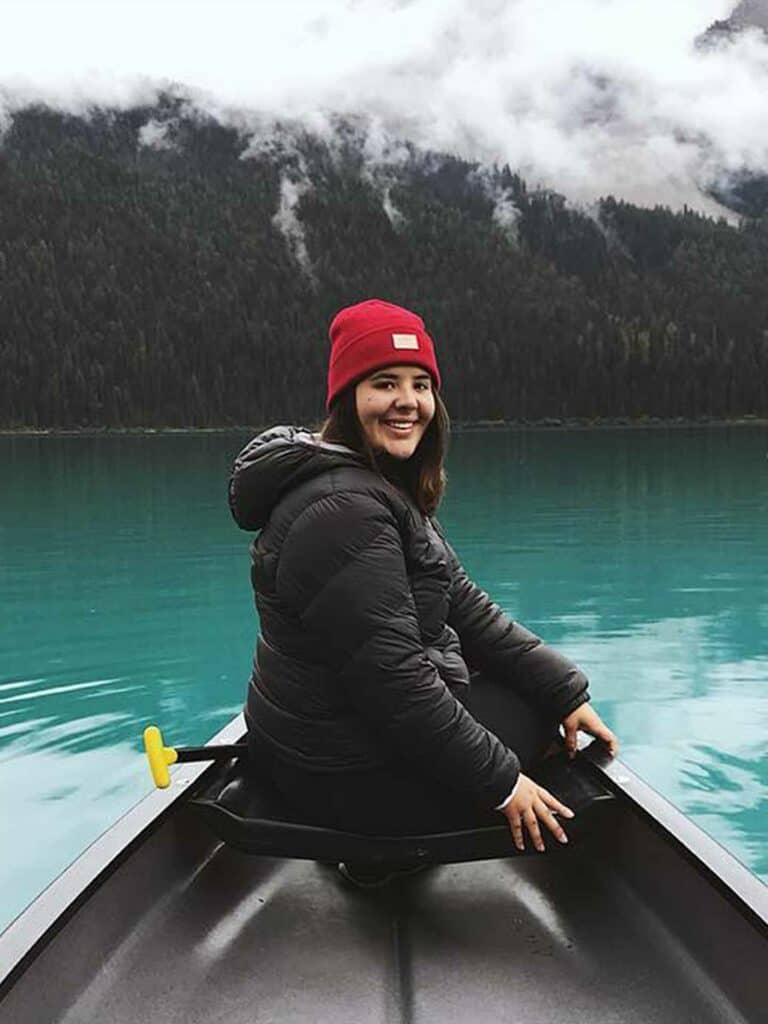 girl-in-canoe-canadian-lake